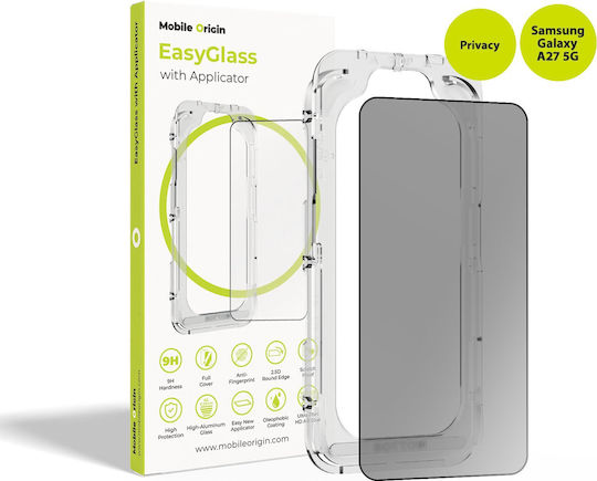 Mobile Origin Easyglass Privacy Applicator Samsung Galaxy A27 5g Ega-p-a275g