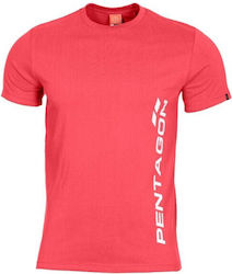 Pentagon Ageron Kurzärmeliges T-shirt Pentagon Lava Rote