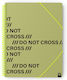 Carchivo Buch anzeigen Spiral do Not Cross A4 40 Plastikhüllen Khaki