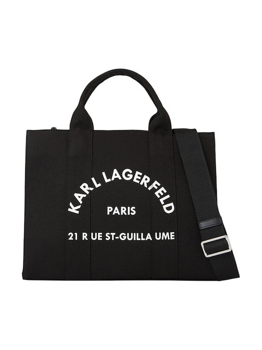 Karl Lagerfeld Υφασμάτινη Γυναικεία Tote Τσάντα...