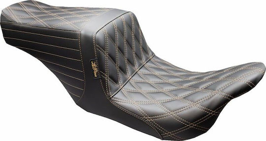 Le Pera Мотоциклетна Седла Tailwhip Up-front Lku-587dd-chet Harley Davidson Flhtk 1868 Abs 19-24 1бр Черна