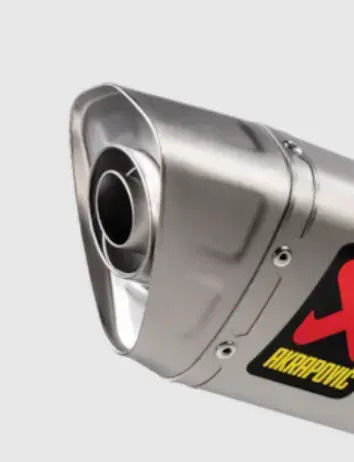 Akrapovic Auspuff-Endrohr Titan V-ec397 Yamaha Yzf-r7 Abs 24 Silber