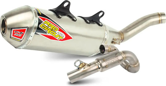 Pro Circuit Circuit Full Exhaust Kit Pro Ti-6 Tri-Oval Conical 0342525bc