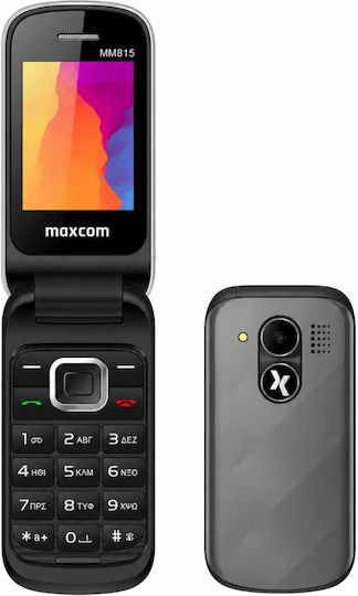 MaxCom MM815 Dual SIM Handy mit Großen Tasten Grau