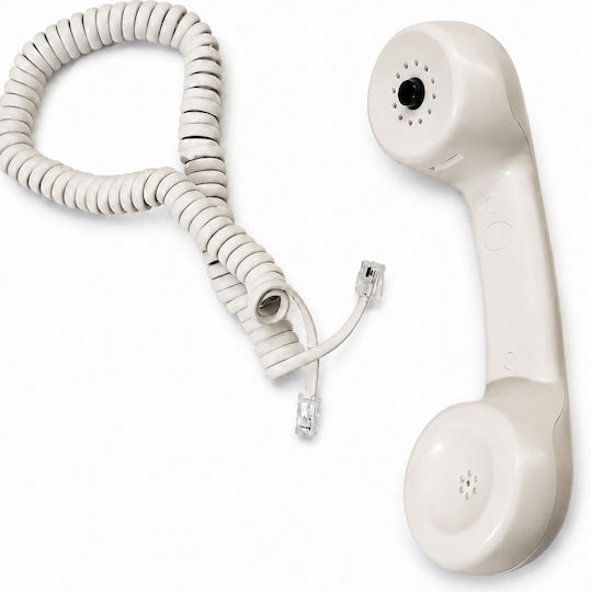 Geemarc Bone Conduction Handset Geemarc Cl555 Amplipower 40 50 White
