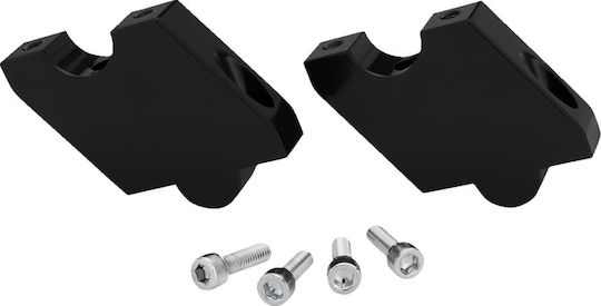 Show Chrome Suporturi Pentru Volan 22mm +50 8mm 41-418 2 Bucăți Negre