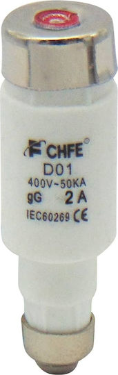 Ασφαλεια Φυσιγγιο Neozed D01 E14 2a Chf Σετ 10