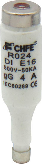 Sicherungsglieder Φυσιγγιο Τυπου Δεη Di E16 4a Chf Set 10