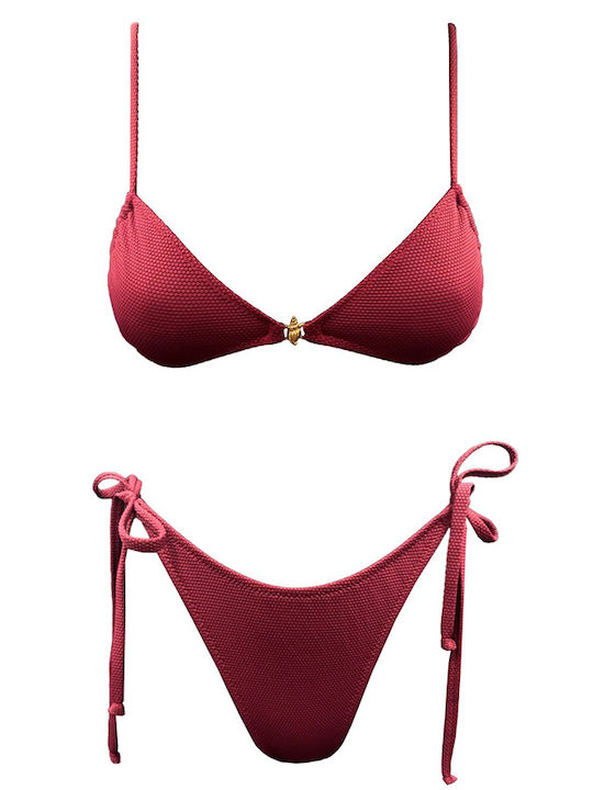 Bikini-Set Wein Schnecke