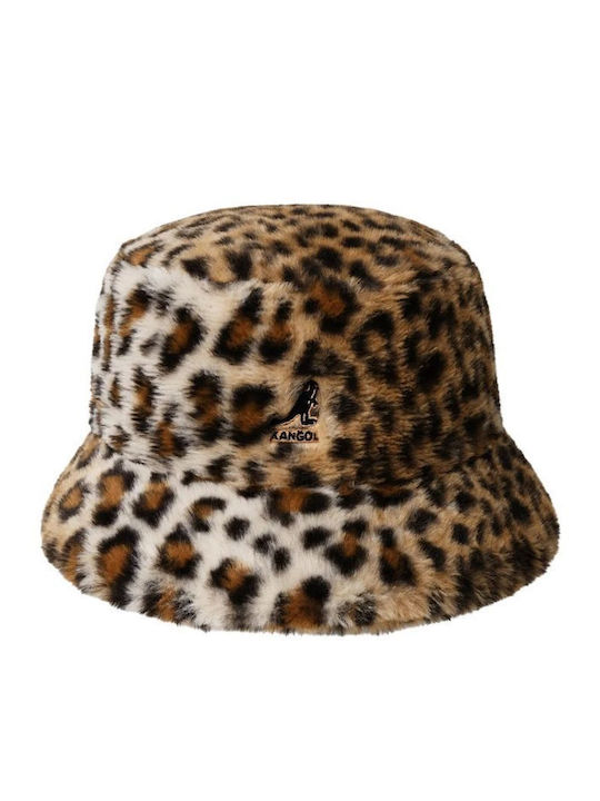 Kangol Дамска Furry Кофа Шапка Бежова