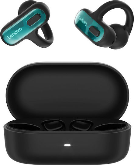 Lenovo X500 Open Ear Bluetooth Handsfree Headphones with Charging Case Black