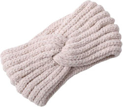Intimonna Women's Knitted Headband in Ecru Color
