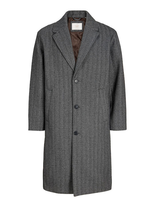 Men's Coat Chocolate Brown