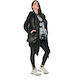 Pcp Лъскав Jacqueline Клин за Бременност 39610045 Jacqueline Shiny Black Дамска Колекция Fw26-27