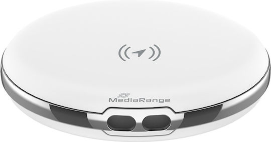 MediaRange Apple Find My & Google Find Hub Weiß 2 Stück