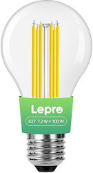 Lepro LED 7.2W E27 Θερμό Λευκό