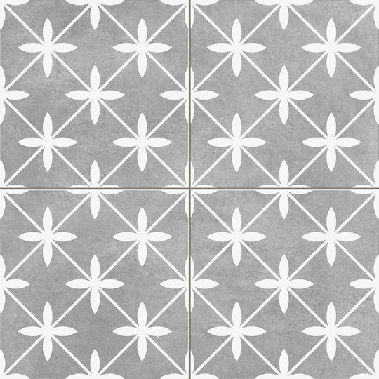 Prissmacer 45x45cm Grau Matt Wohnzimmer Teppiche
