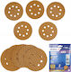 Dedra Orbital Sander Sheet 125x125mm Set 5 Pieces