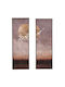 Painting Gold Abstract Landscape 2 Pieces Framed 30x90cm