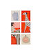 Canvas Painting Art Set 6 Pieces 651mrt2276 20x30cm Multi Wallity Vertical Canvas