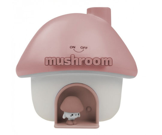 Mary's Led Lamps Mary's Kids Night Light & Air Humidifier Mushroom Pink 901.00153