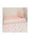 Baby Oliver Set Detski Charshafi Za Kolichka Pamuchni Design Bez 75x110ek. 2tch