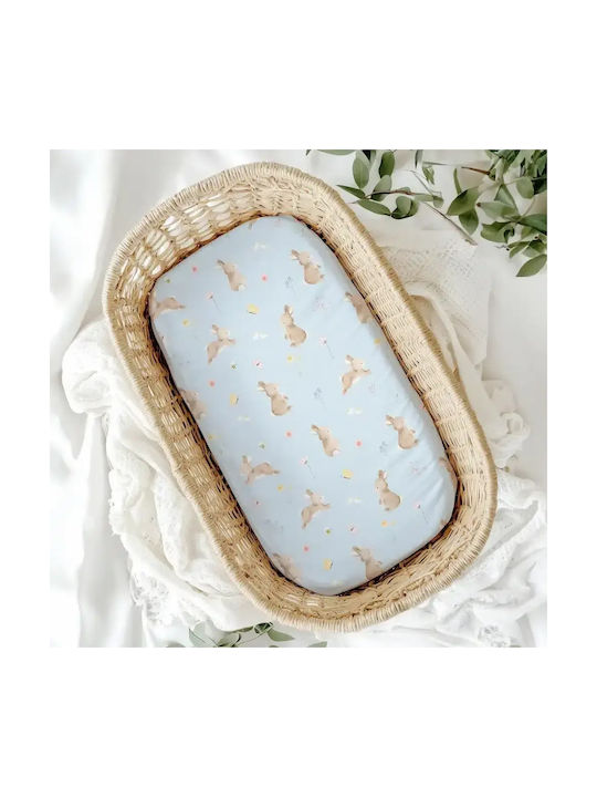 Borea Set Baby Cradle Sheets Cotton Blush Light...