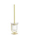 Gloria Metallic Bathroom Toilet Brush Gold
