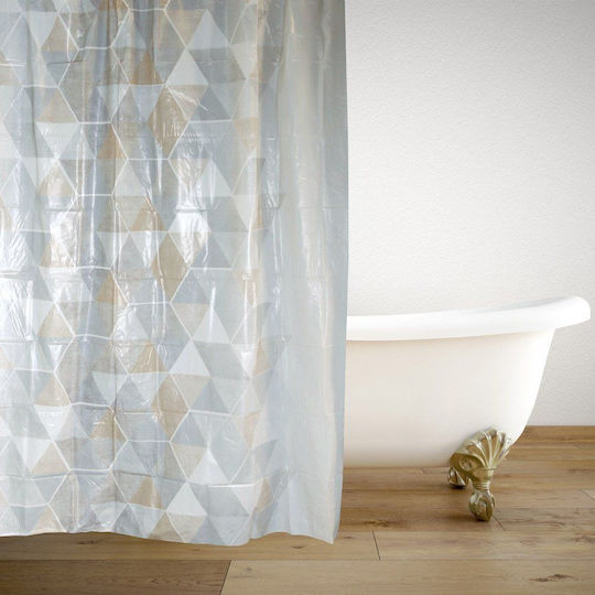 San Lorentzo Shower Curtain 180x180cm PVC 180 M