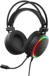 Genesis Neon 614 Over Ear Gaming Headset with 3.5mm / USB Connection Genesis Neon 614 Over Ear Gaming Headset with 3.5mm / USB Connection