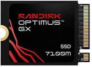 Optimus GX 7100M SSD 1TB тип M.2 с връзка PCI Express 4.0 (Съвместим с PS5) SDSP71100TAT-000E0