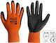 Bradas Nitrox Safety Gloves Black Nitrile RWNY8