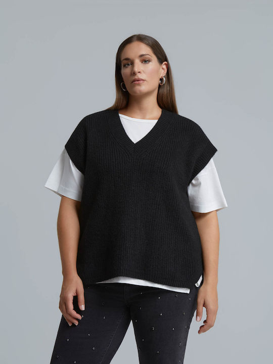 Mat Fashion Pulover Damă De Iarnă Fără Mâneci C...