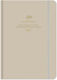 adBook Slow Life Tagesordnung 2027 Beiges 9x13cm