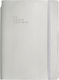 Type Center Daily Agenda A5 2027 Silver Leather 14x20.5cm (with Personalization)