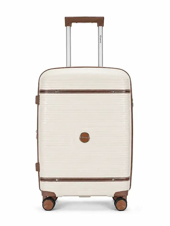 Benzi Mittlerer Hartschalen-Reisekoffer Beige H...