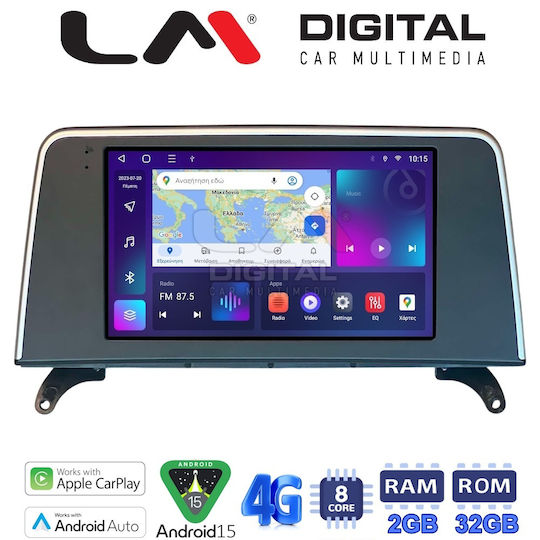 LM Digital Car Audio System for BMW X5 (E70) / X6 Bluetooth USB Wi-Fi GPS Apple CarPlay Android Auto