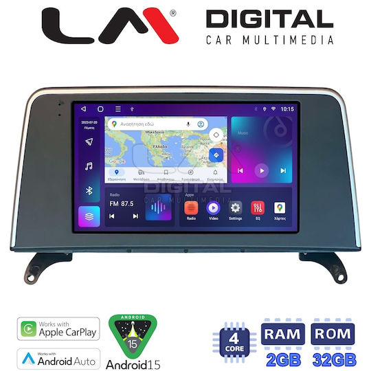 LM Digital LM Zn4397i GPS Car Screen OEM Multimedia for BMW X5 (E70) & X6 (E72) CIC System CarPlay Android Auto Bluetooth GPS Wi-Fi GPRS