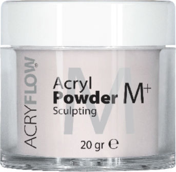 Acryflow Acryflow Acryl Pulver M+ Gel Falsche Nagelgel Perfektes Rosa 20gr