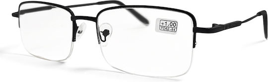 Optosquad Lesebrillen +2.50 in Schwarzes Farbe 1958S-3
