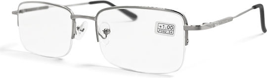 Optosquad Lesebrillen +3.00 in Silber Farbe 1958S-2