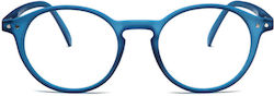 Looplabb Faust Lesebrillen +2.50 in Blau Farbe