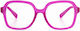 Looplabb Damentaugliche Lesebrillen +2.50 in Rosa Farbe