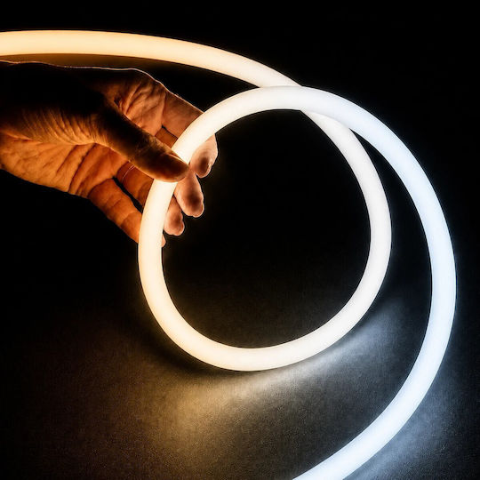 kelvo Waterproof LED Strip 24V Adjustable White Light 10m Neon Flex