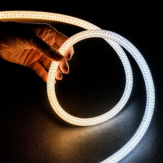kelvo Waterproof LED Strip 24V Adjustable White Light 10m Neon Flex