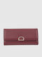Large Women's Wallet Burgundy