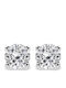 Chrilia Earrings Made of 18K White Gold with Diamond