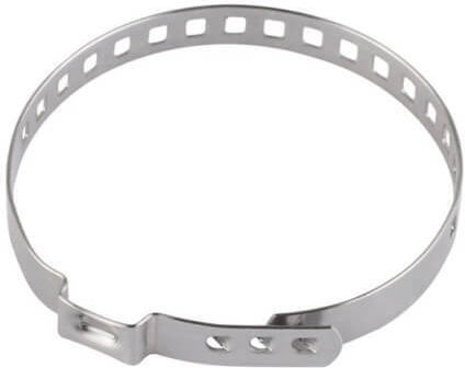 Norma Edelstahl Schlauchschelle W4 Ø25-50mm