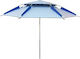 Solart Folding Aluminum Beach Umbrella Diameter 2.2m with Blue UV Protection