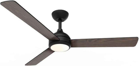 Philips Velyx Deckenventilator 132cm mit Leuchte Braun / Schwarz